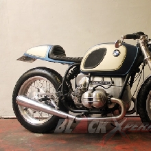 Modifikasi motor BMW R75/5 cafe racer