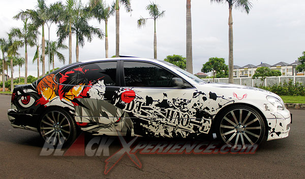 Aristo Andrew Tampil Sporty Berbalur Cutting Sticker Death Note