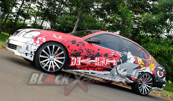 Aristo Andrew Tampil Sporty Berbalur Cutting Sticker Death Note