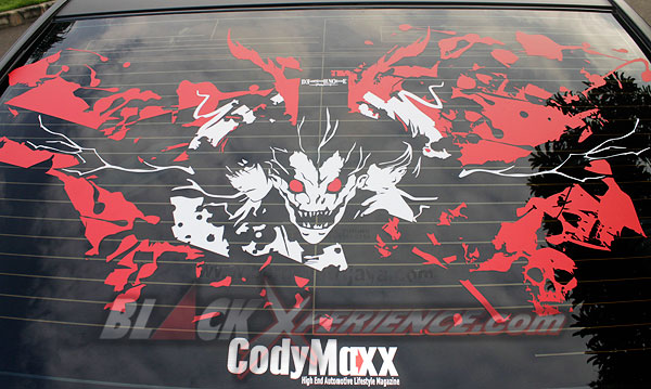 Aristo Andrew Tampil Sporty Berbalur Cutting Sticker Death Note