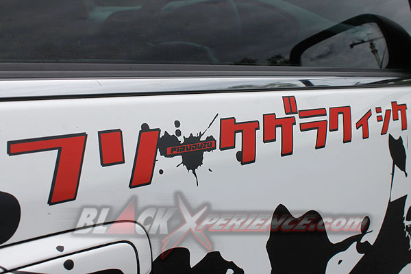 Aristo Andrew Tampil Sporty Berbalur Cutting Sticker Death Note