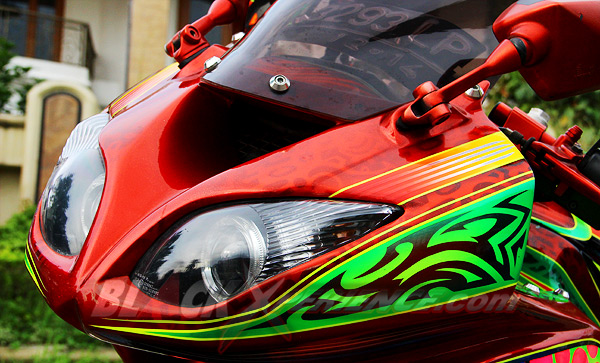 Witjak Ekspresikan Diri dengan Ninja 250