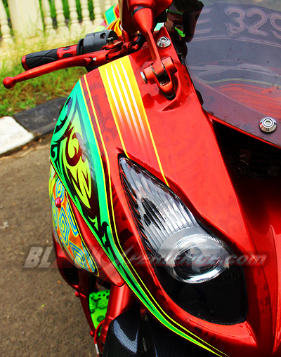 Witjak Ekspresikan Diri dengan Ninja 250