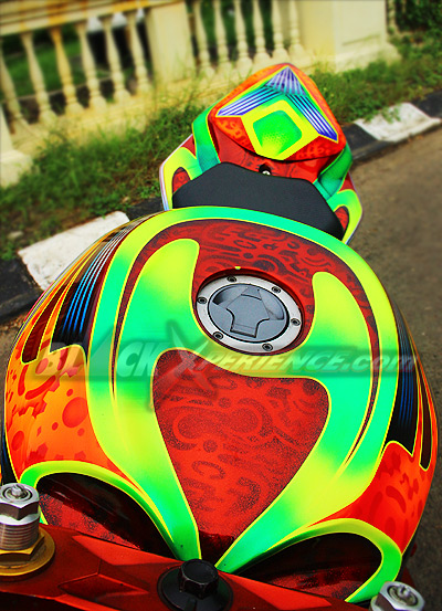 Witjak Ekspresikan Diri dengan Ninja 250