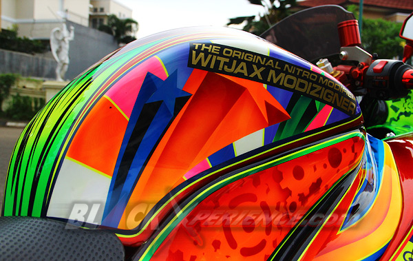 Witjak Ekspresikan Diri dengan Ninja 250