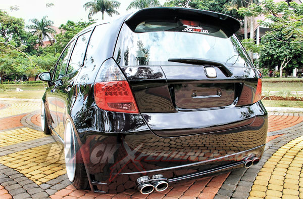 Sun Singkirkan Kesan Sporty di Honda Jazz Kesayangannya