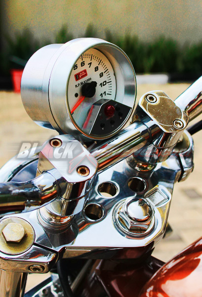 H-Three Custom Kentalkan Aura Chopper di Honda VT 650