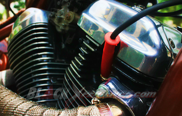 H-Three Custom Kentalkan Aura Chopper di Honda VT 650