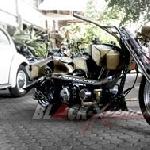 Rangka Custom "Nongkrong" di Chopper Bagger