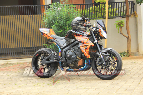 Honda CBR600 RR Tampil Ekstrim Adopsi Brutal Naked