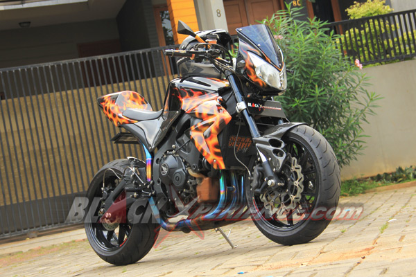 Honda CBR600 RR Tampil Ekstrim Adopsi Brutal Naked