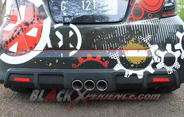 Urban Gravity Menambah Seram Tampang Honda Jazz