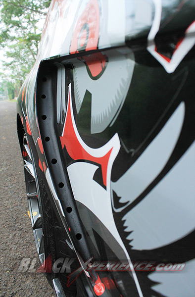 Urban Gravity Menambah Seram Tampang Honda Jazz