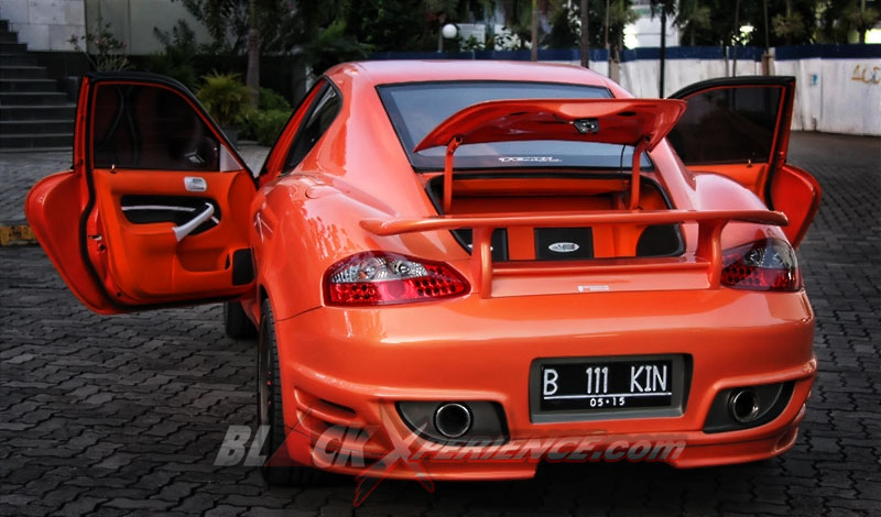 Honda Civic Berkedok Porsche Cayman