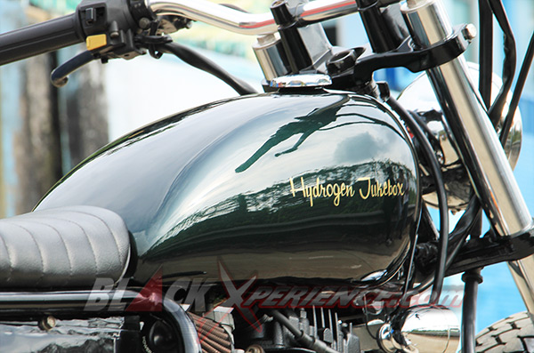 Honda Tiger Scrambler Hydrogen Jukebox