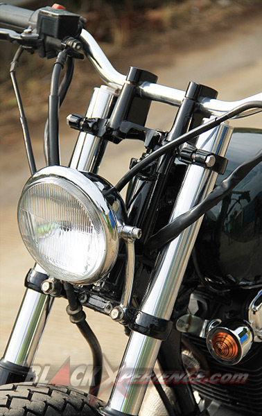 Honda Tiger Scrambler Hydrogen Jukebox