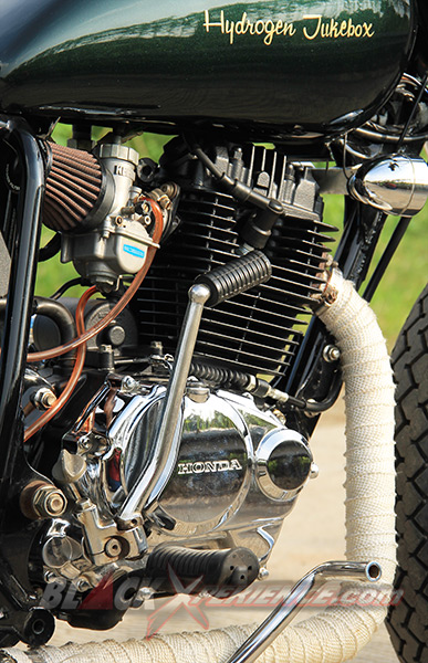 Honda Tiger Scrambler Hydrogen Jukebox