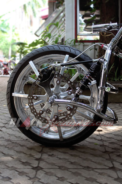 Fat Boy Harley-Davidson, Konstruksi Frankestein Trikes USA