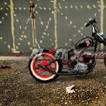 Modifikasi Mix Honda GL100 Chopper dan Brat Style