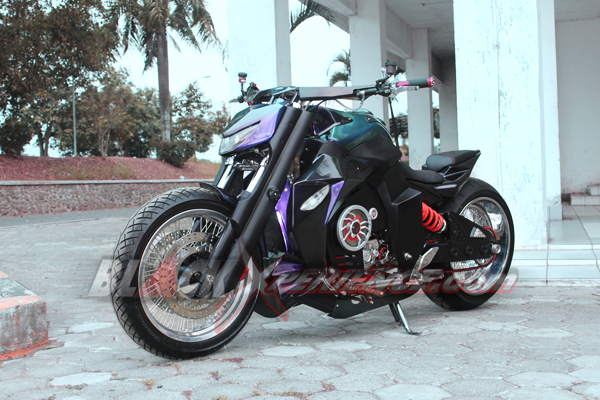 Vixion Bulls Win's Perkawinan Chopper dan Fighter