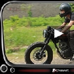 Scorpio Cafe Racer Green Army