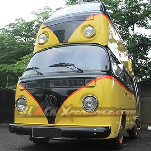 Modifikasi VW Combi Double Face 'Filosofi Kopi'