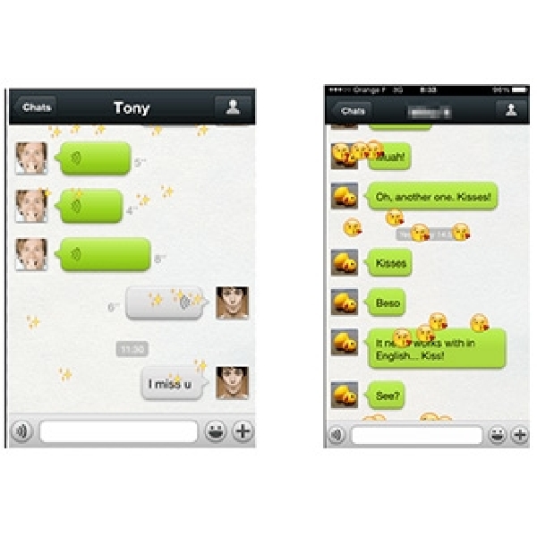 Fitur Emoticon Baru WeChat 'Hujan Emoticon'