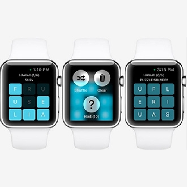 Inilah Game Perdana Apple Watch, Letterpad