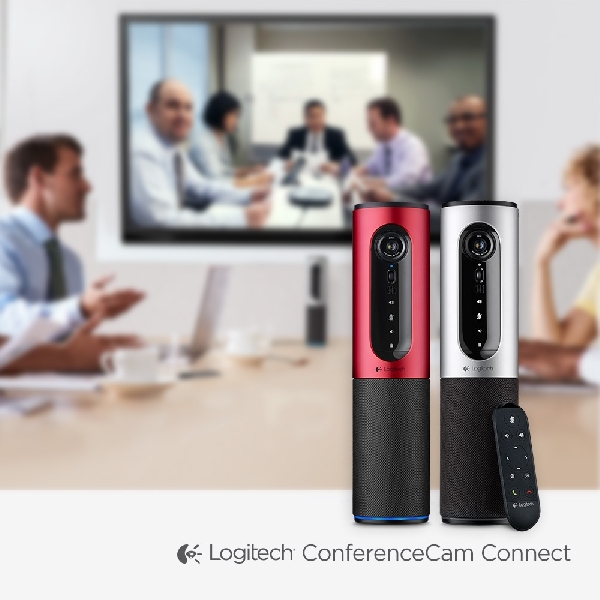 Permudah Komunikasi dengan Logitech ConferenceCam Connect