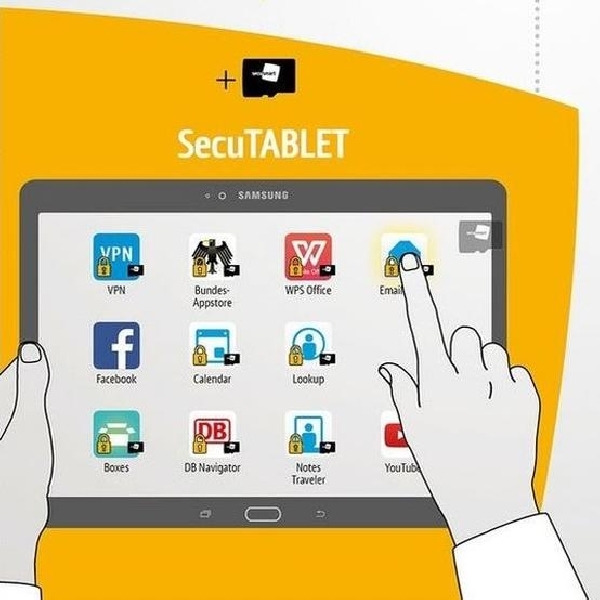 SecuTABLET, Tablet Super Aman Karya Samsung, BlackBerry dan IBM