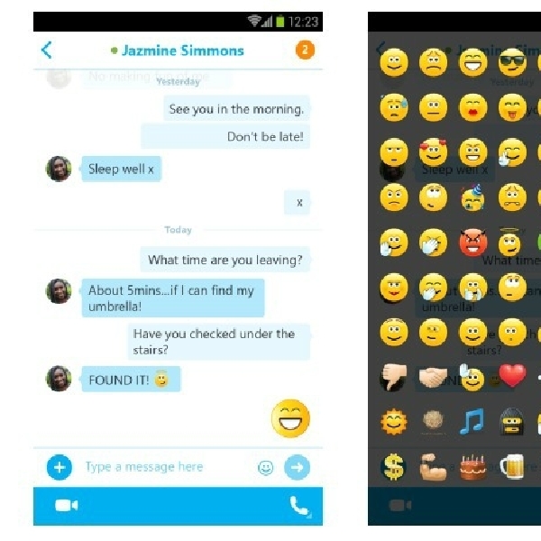 Update Aplikasi Skype Android dan iOS
