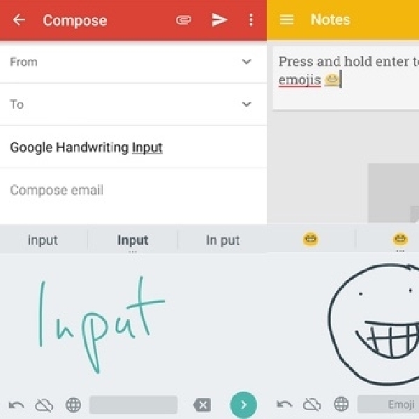 Google Luncurkan Aplikasi Handwrting Input, Mampu Kenali 82 Bahasa