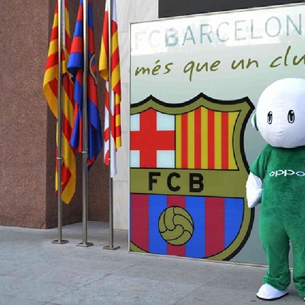 Oppo Bergabung dengan Squad FC Barcelona Selama Tiga Tahun
