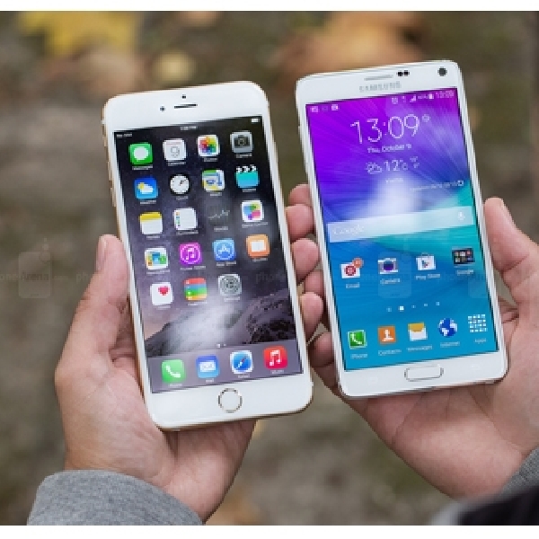 Terbukti, iPhone 6 Lebih Cepat Dari Samsung Galaxy Note 5