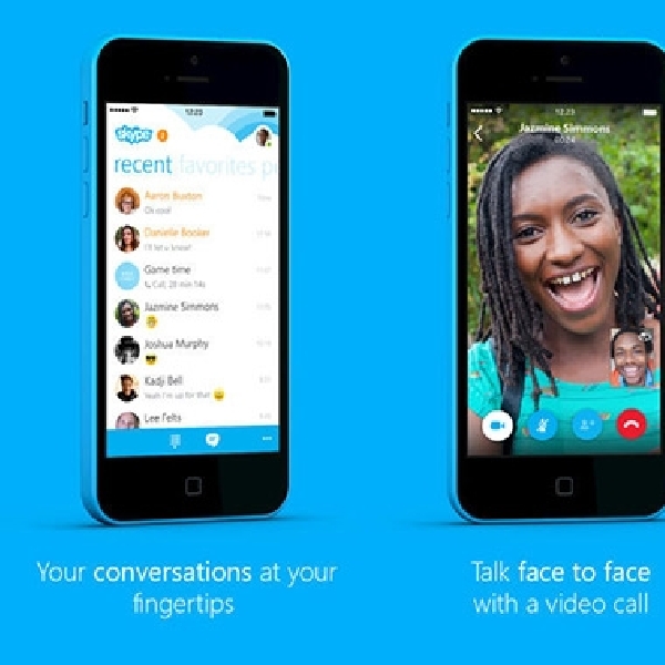 Skype Manfaatkan Fitur Multi Tasking di iOS Baru