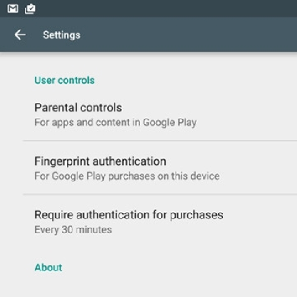 Google Play Store Tambahkan Fitur Keamanan Pemindai Sidik Jari