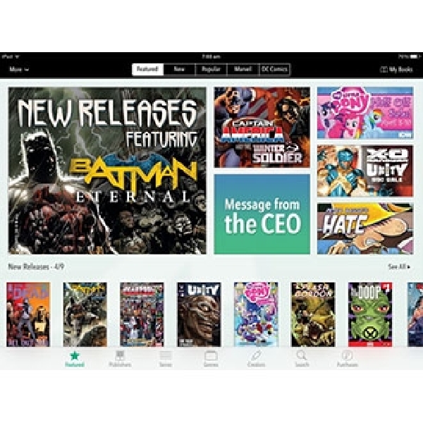 Amazon Akuisisi comiXology Untuk Perluas Pasarnya