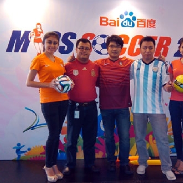 Baidu Kampanyekan Browser-nya Lewat Ajang "Baidu Miss Soccer 2014"