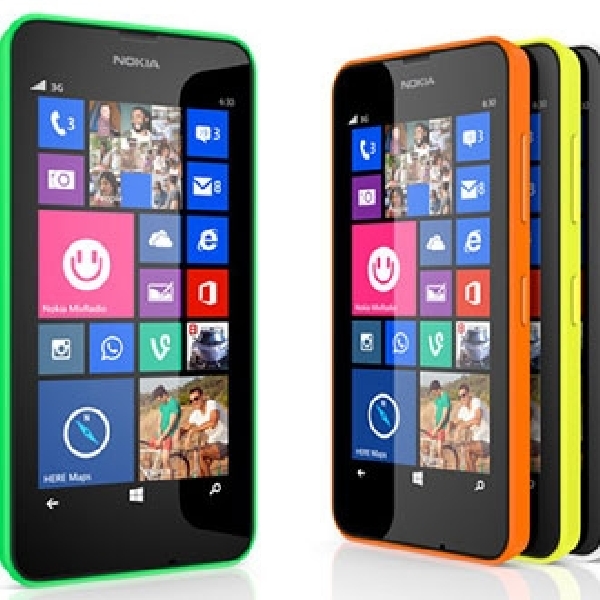 Nokia Lumia 630 Dipasarkan Minggu Ini Bawa Windows 8.1