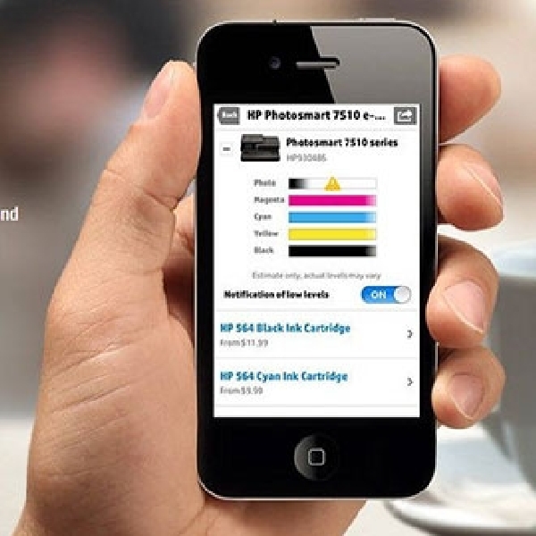 SureSupply, Aplikasi Smartphone Untuk Pantau Sisa Tinta Printer HP