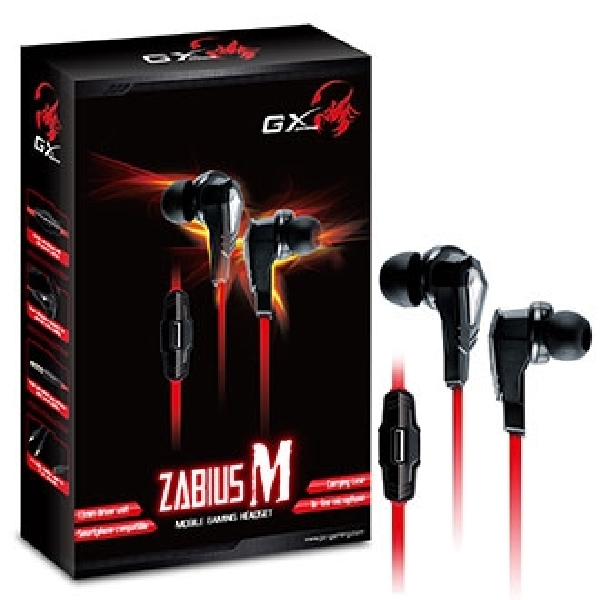 Genius GX ZABIUS M, Headset-nya Pencinta Game