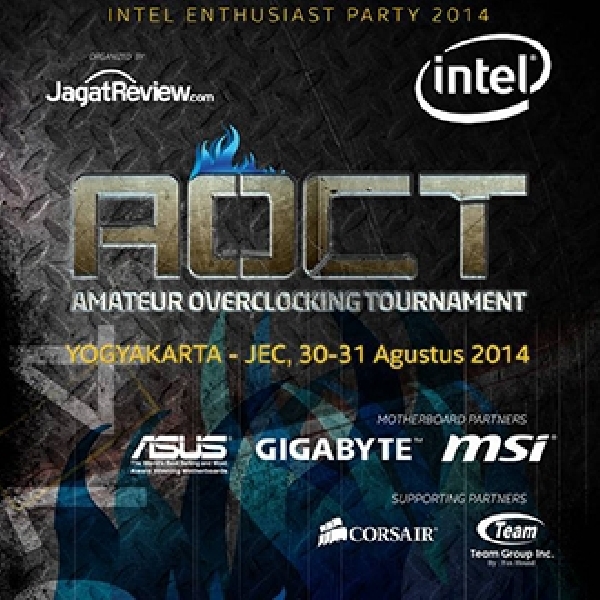 Gigabyte Jadi Official Motherboard Di Ajang Amateur Overclocking Tournament 2014