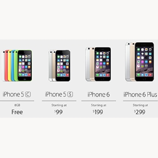 Apple Gratiskan iPhone 5c, Potong iPhone 5c jadi $99