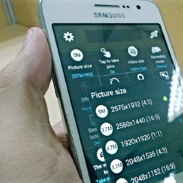Samsung akhirnya ikut tren ponsel selfie lewat Galaxy Grand Prime