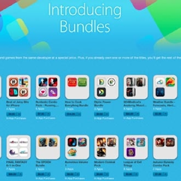 App Bundle, Cara Baru dan Hemat Beli Banyak Aplikasi iOS Sekaligus
