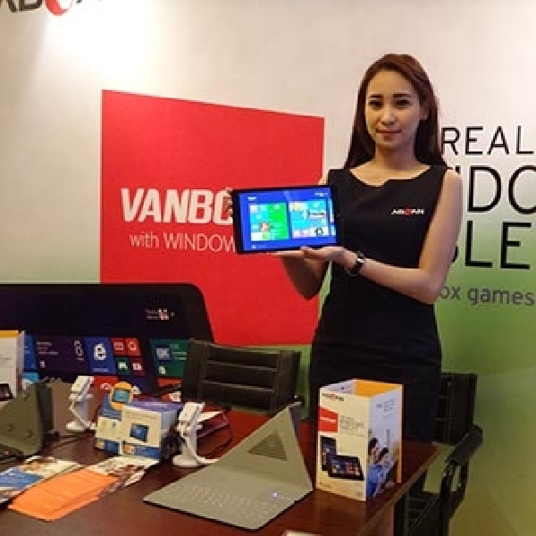 Advan Gandeng Intel dan Microsoft Luncurkan Tablet Windows Asli Harga 2 Jutaan