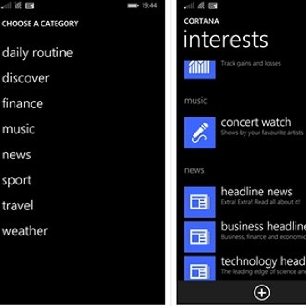 Update Terbaru Cortana, Concert Watch Untuk Para Musik Mania