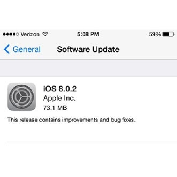 Fatal, Bugs iOS 8.0.2 Hapus Semua Data Hingga di iCloud