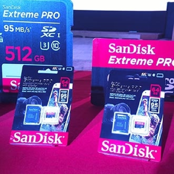 SD card dan MicroSd card UHS-I Sandisk Extreme Pro SDXC Resmi Hadir di Indonesia