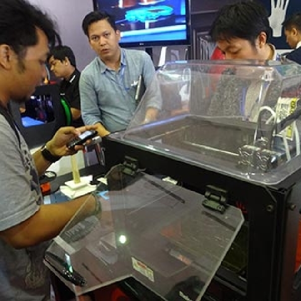 Yuk, Lihat Kehebatan Printer 3D di Indocomtech